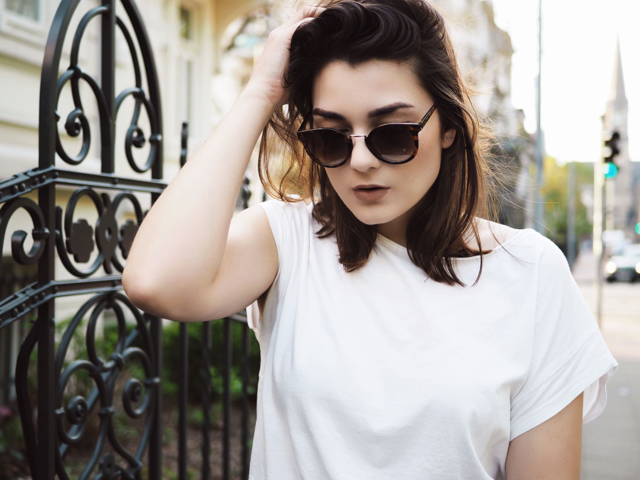 Der Fashionblogger Allrounder – weißes Basic Shirt